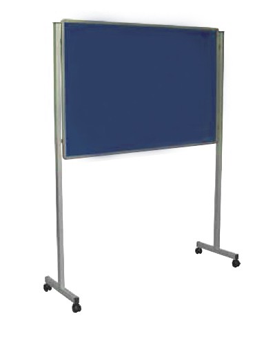 Notice Board on Wheels 120 x 200cm