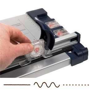 3 Different Blades for Paper Trimmer PG03A