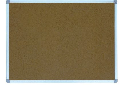 Cork Board 45 x 60cm Aluminium Framed