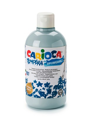 'Carioca' Poster Colour 500ml Silver