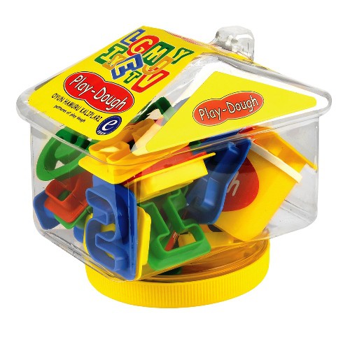 Play Dough Letter Moulds