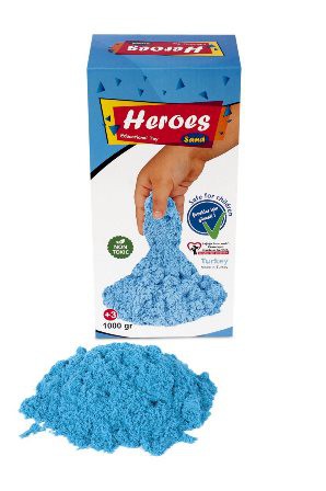 Kinetic Sand 1kg Celeste