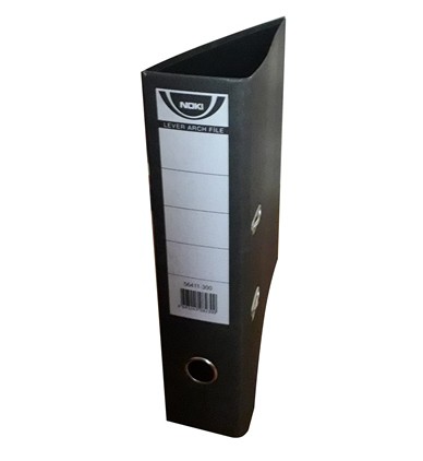 Noki' Marbled Lever Arch File Black 8cm