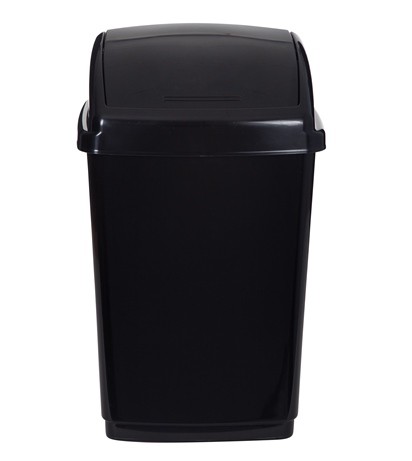 Swing Bin 50 ltrs Black