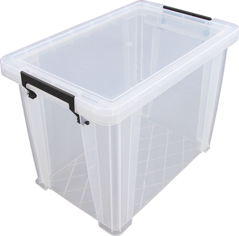 18.5L Storage Box Clip Lock Handles