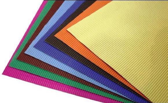 Corrugated Pulp Board 220gsm  50 x 70cm White