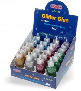 Glitter Glue Box of 24