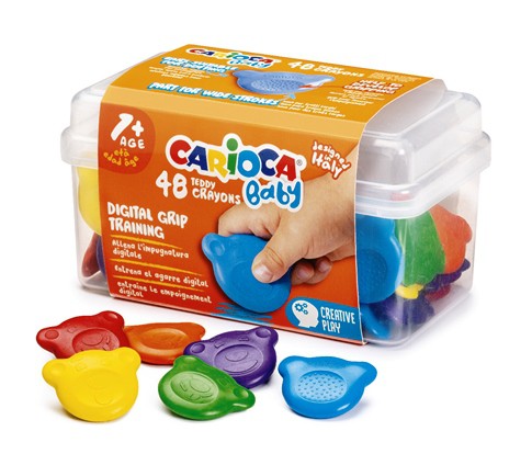 Crayons 'Teddy Grip' by 48
