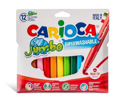 Felt Pens by 12 'Jumbo'