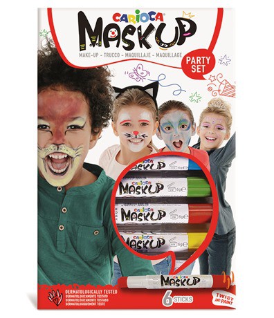Face Paint Colours by 6