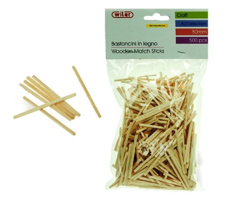 Wooden Match Sticks 50mm