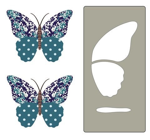 Steel Stencil Butterfly