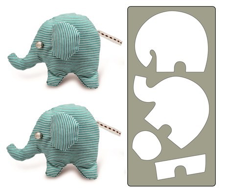 Steel Stencil Elephant