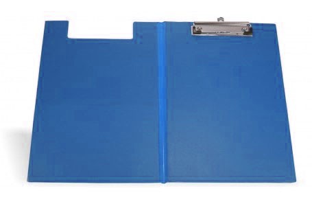 Foldover Clip Board A4 Blue 'Wiler'