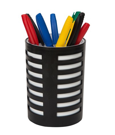 Pen Holder Round B&W