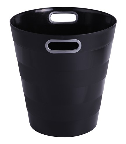 Waste Bin 12.5L Black