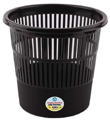 Waste Bin 16L Black