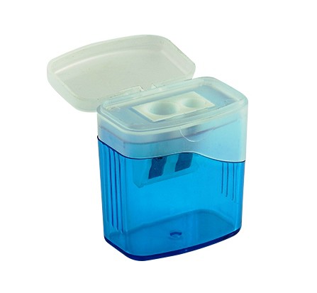 Sharpener with Plastic Container