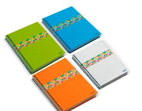 A4 Ruled Spiral Book 160 pages