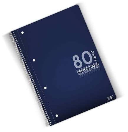 A5 Ruled Spiral Book 80 pages