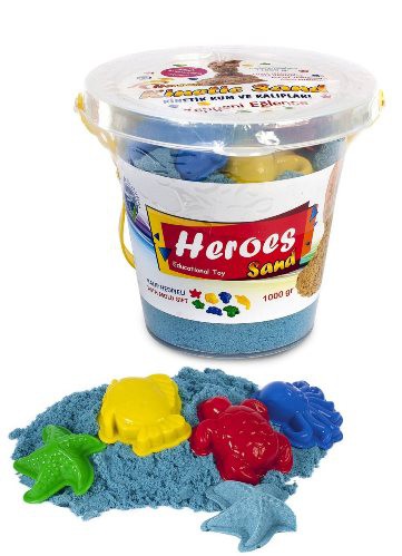 Kinetic Sand Set 1kg Celeste