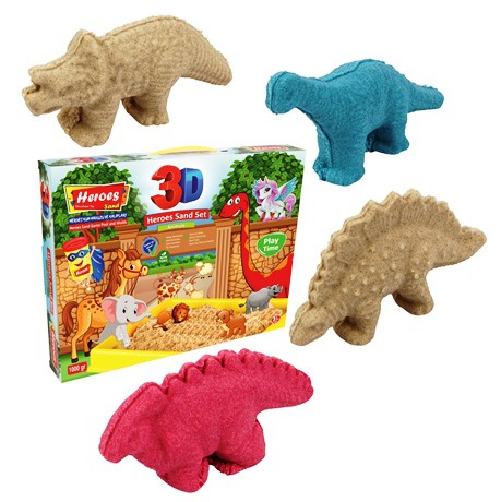 Kinetic Sand Set 3D 'Dinosaurs'